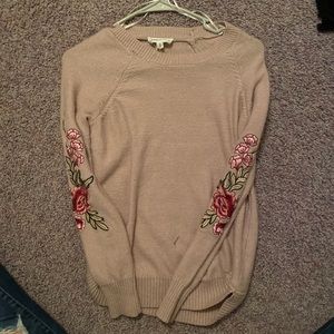 Pink Rose sweater